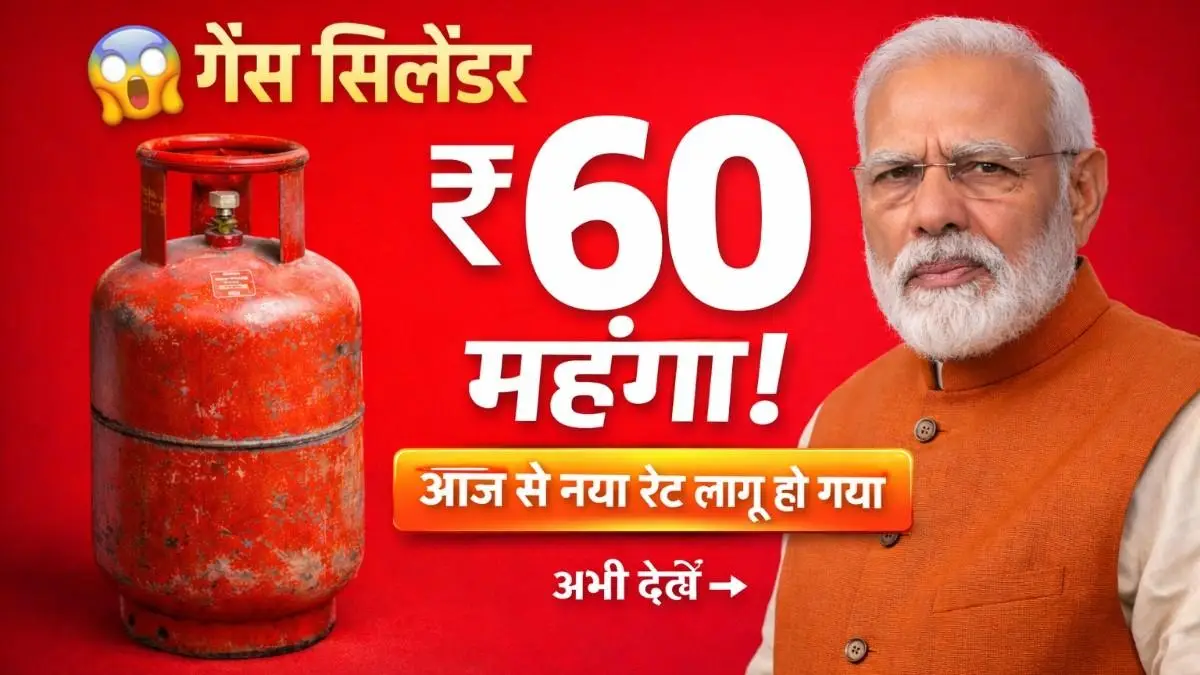 LPG Gas Cylinder Price Today – आज के ताज़ा गैस सिलेंडर रेट सभी शहरों में देखें